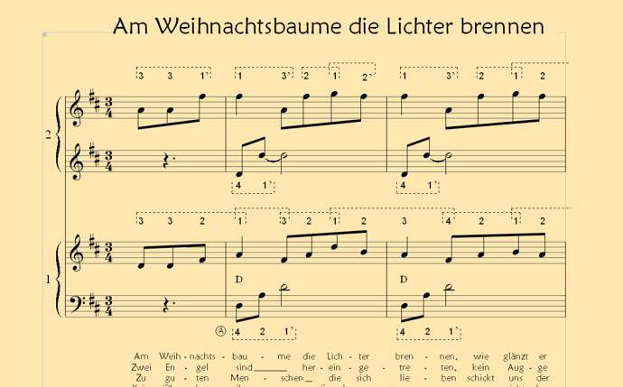 Notenbeispiel