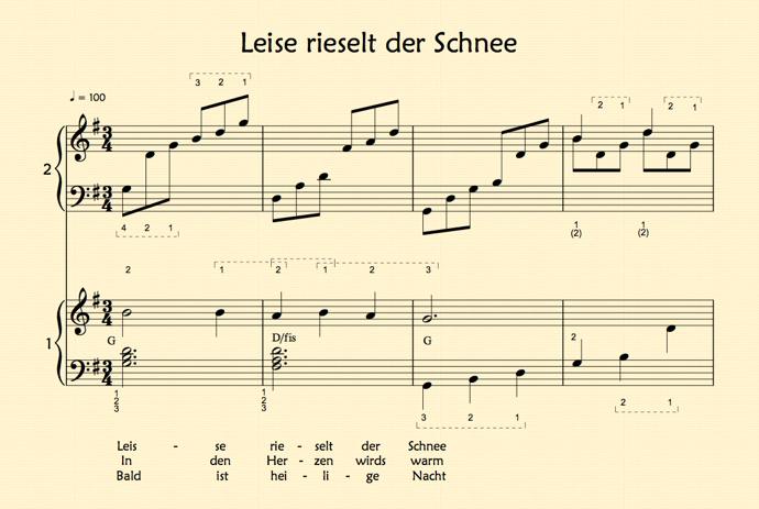 Notenbeispiel