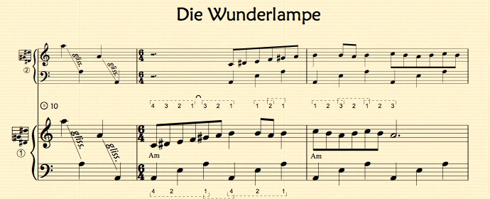 Notenbeispiel